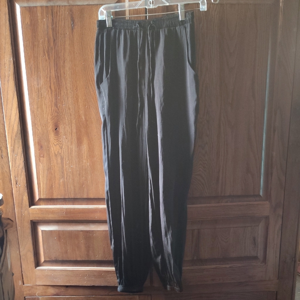 Zara Silky Puff Leg Lounge Pants S
